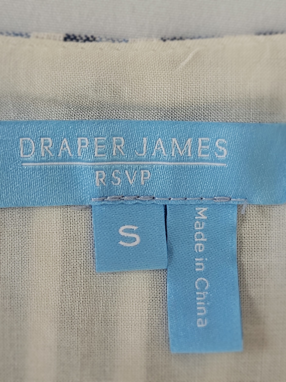 Draper James RSVP Striped Linen Blend Ruffle Hem Sleeveless Dress Size S - Picture 8 of 13